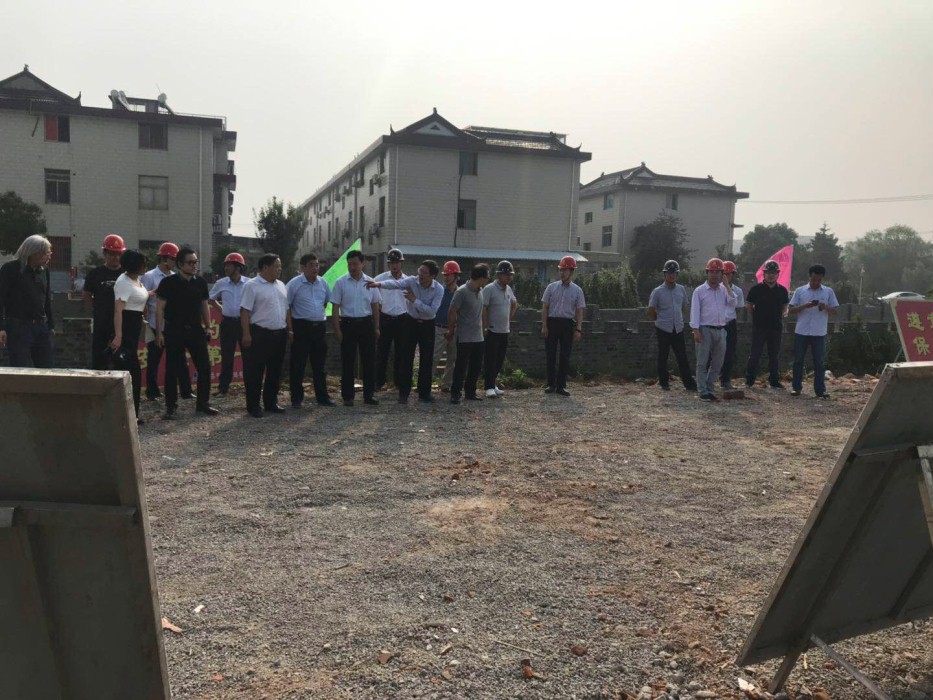 扬州市建筑设计院、新科技大楼、开工典礼